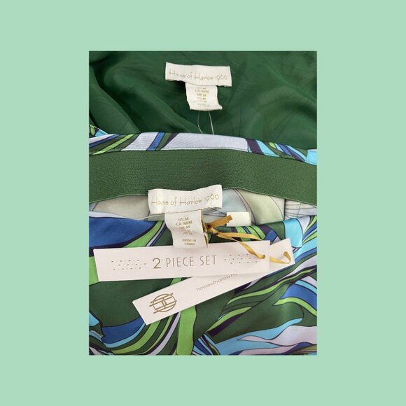 ❌SOLD❌NWT House of Harlow 1960 Top and Skirt Fringe Set Medium - Picture 8 of 16